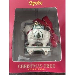 Spode Baby's First Christmas Lamb Christmas Tree Ornament 2003 NIB